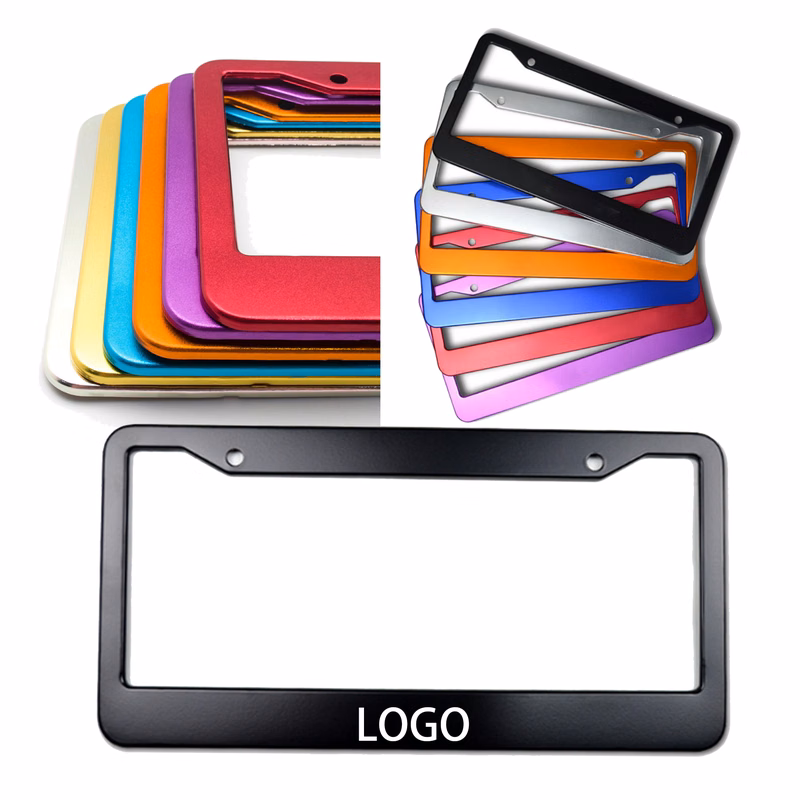 Durable Alloy License Plate Holder