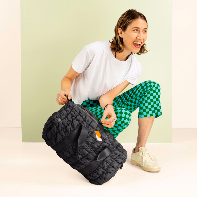 HOLDALL - CLOUD QUILTED MATERIAL