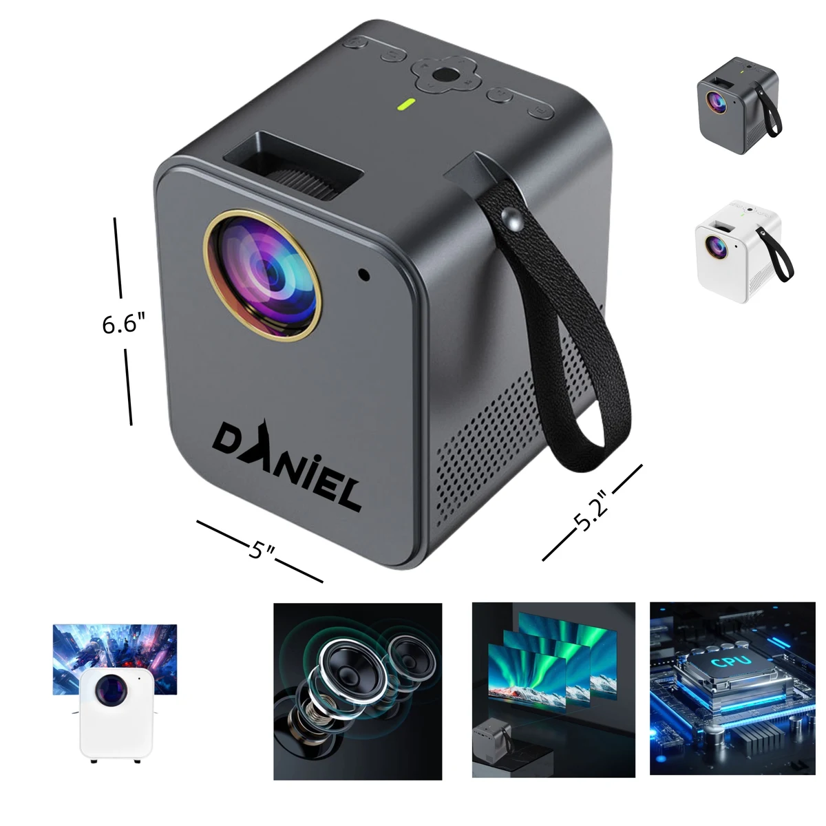 4K UHD Portable Wireless Smart Projector 1