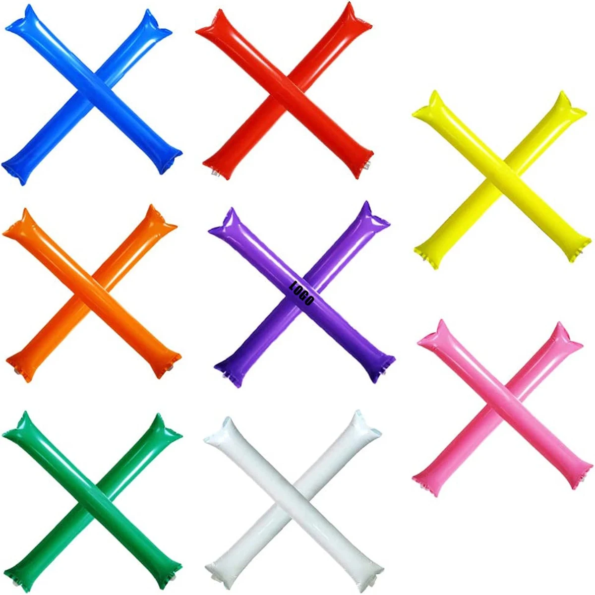 Inflatable Cheer Thunder Stick MOQ 50Pairs 1