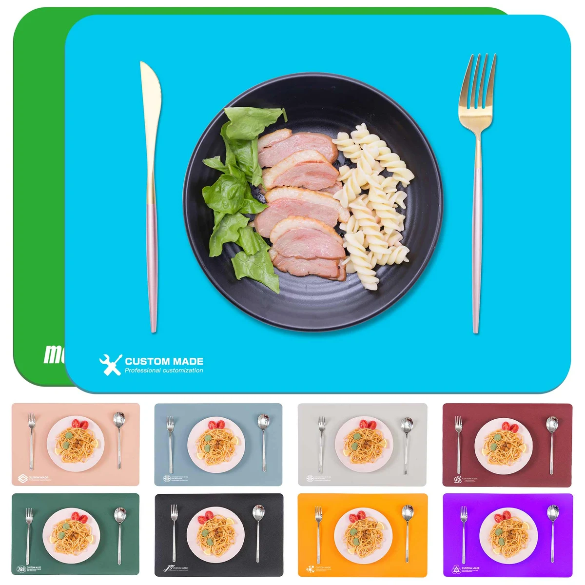 Food Grade Kids Silicone Placemat 1