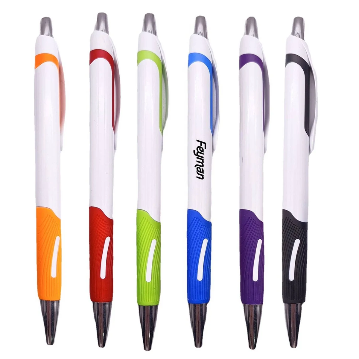 Soft Rubber Grip Ballpoint Pen 1