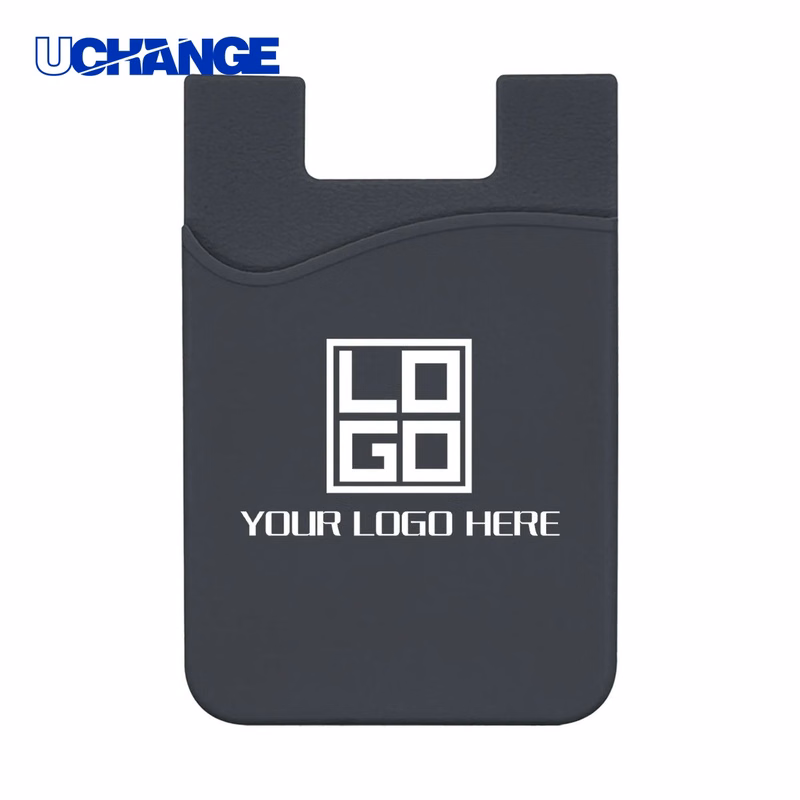 Silicone Cellphone Wallet Card Holder Case
