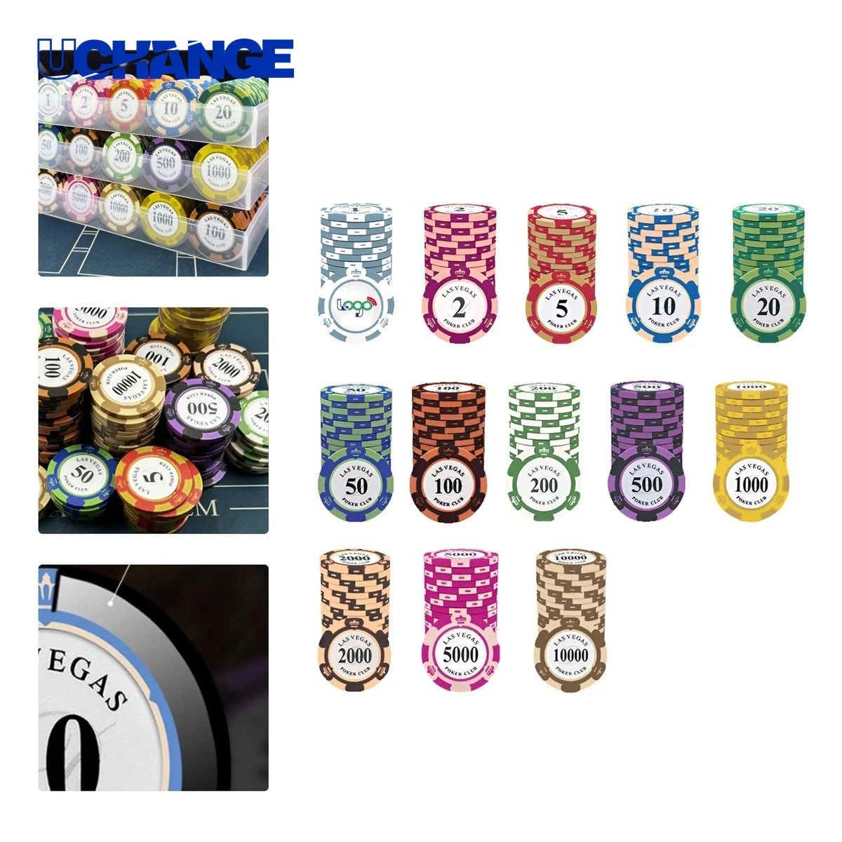 Clay Poker Chips for Games 1