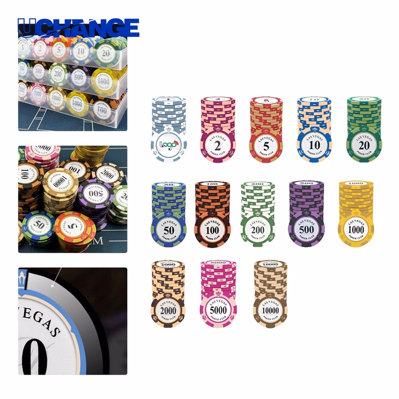 Clay Poker Chips for Games
