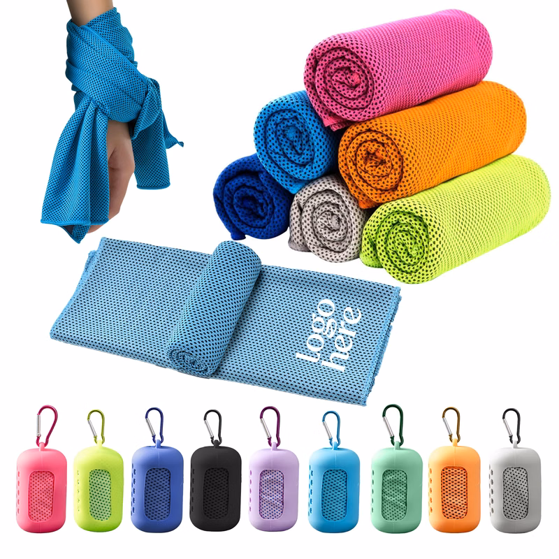 Creative Silicone Cooling Towel Set