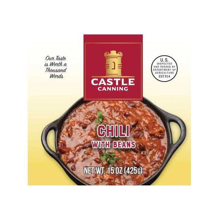 Canned Chili with Beans - Full Pallet 1
