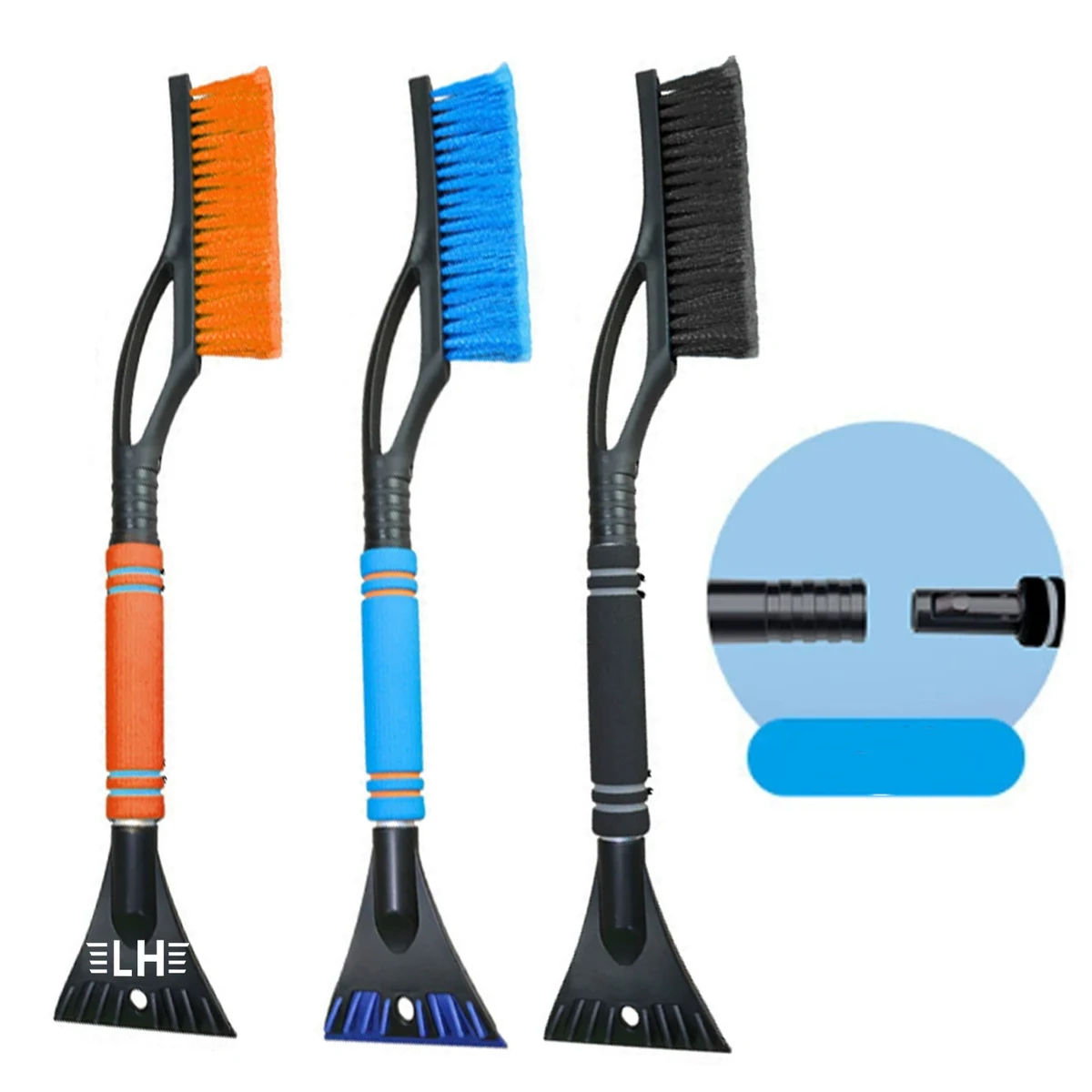 27" Snow Brush and Ice Scrapers for Car Windshield 1