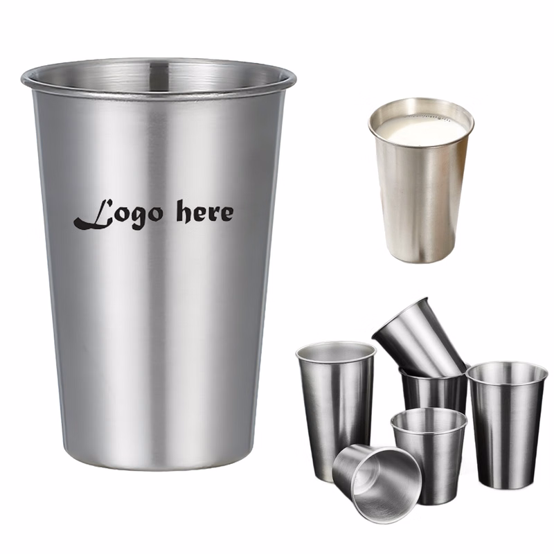 16oz Stainless Steel Daily Drinking Cup