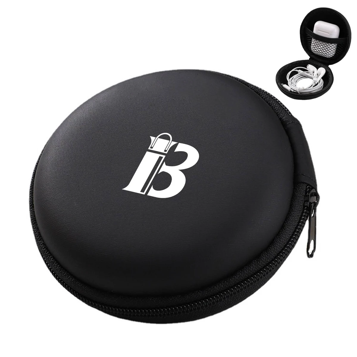 EVA Portable Round Earphone Storage Case 1