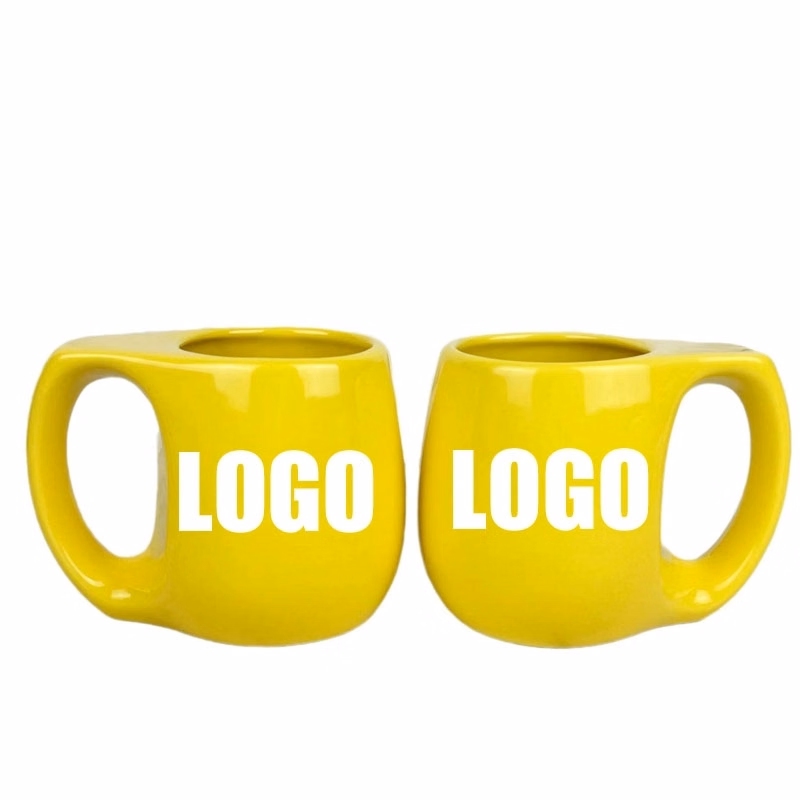 Custom 11 Oz Coffee Mugs With Easy-Grip Handle