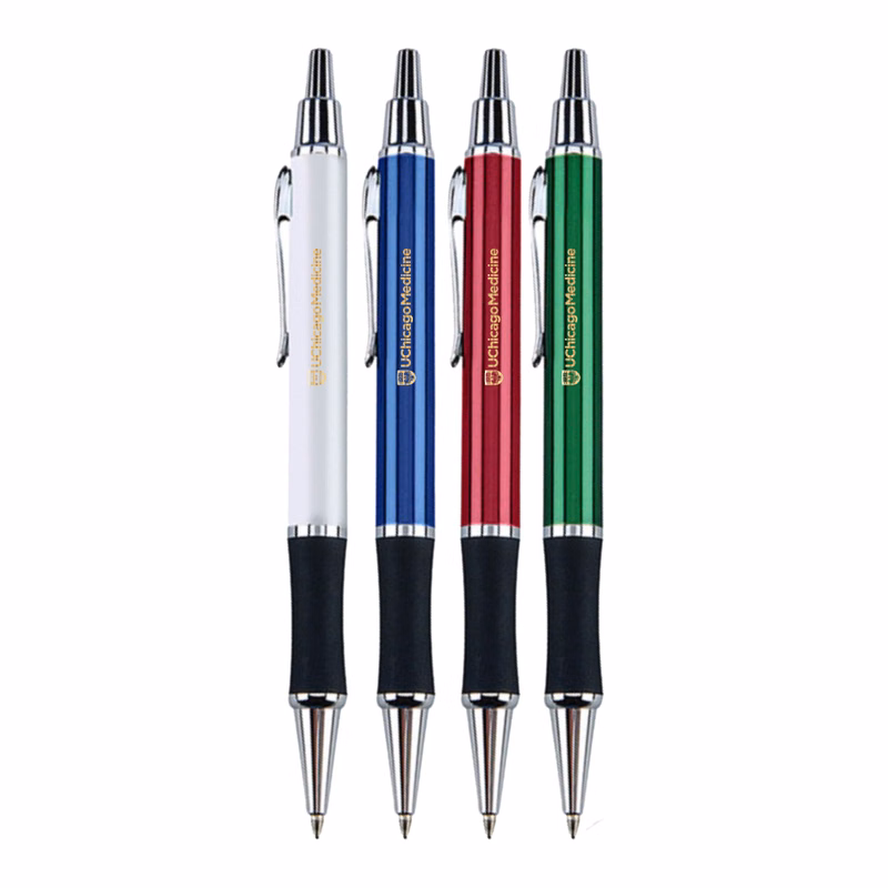 Union Printed - Finneas Brass Click Metal Pen