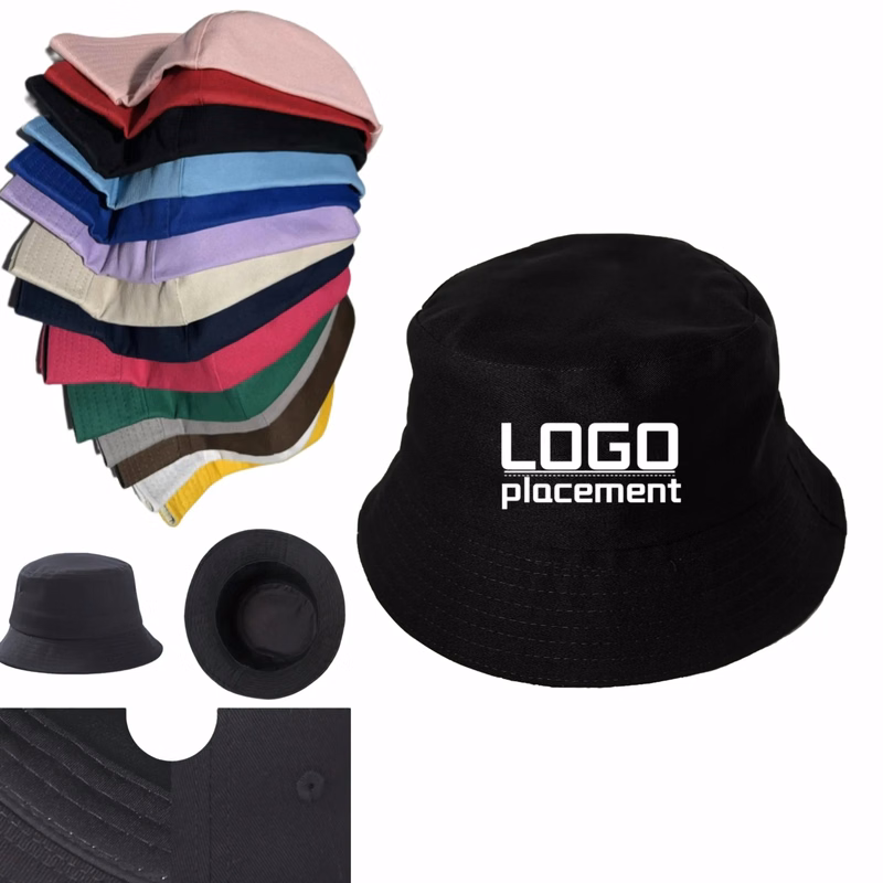 Custom-Logo UV-Protective Summer-Outdoor Bucket Hat