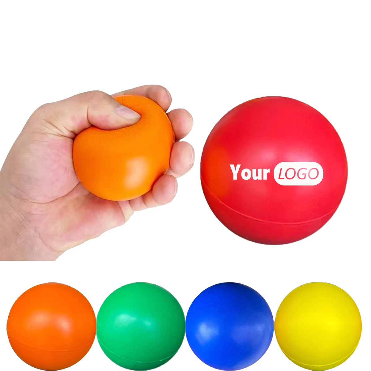 Round Polyurethane Stress Ball MOQ 100 1