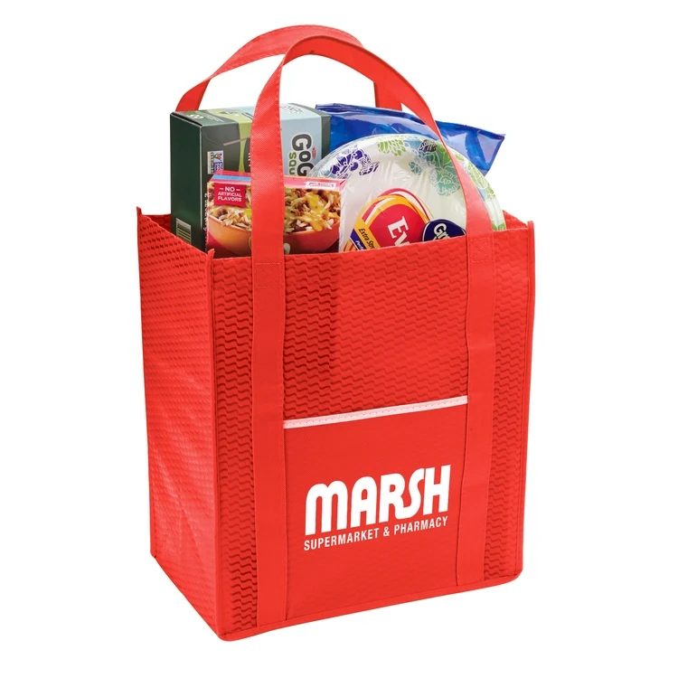 Riptide Non-Woven Grocery Tote Bag 1