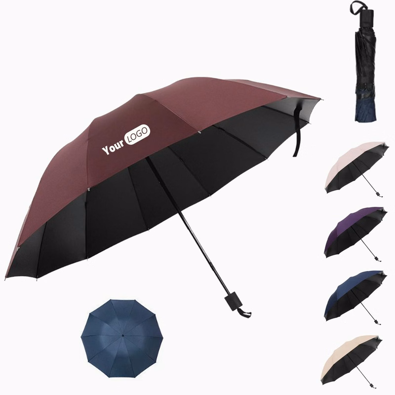 49.6 Inch Large Sun Rain Umbrella For 3-4 Adults