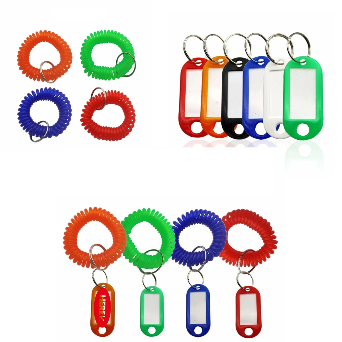 Wrist Coil With Tag Keyring 1