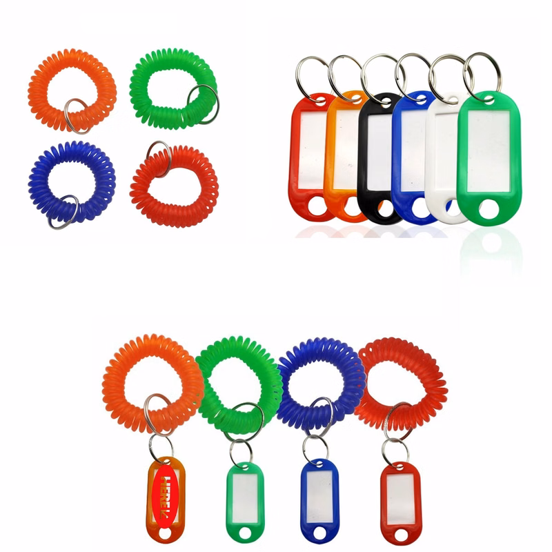 Wrist Coil With Tag Keyring