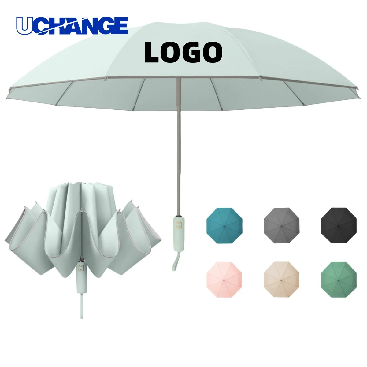 Automatic Reverse Folding Umbrella for Cars 1