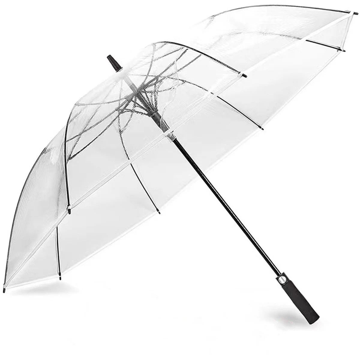 60" Automatic Open Clear Umbrella 1