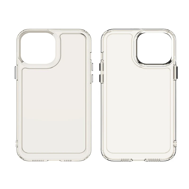 Mobile Phone Case With Electroplating Button 1