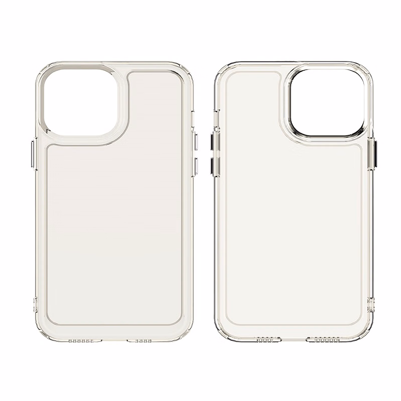 Mobile Phone Case With Electroplating Button