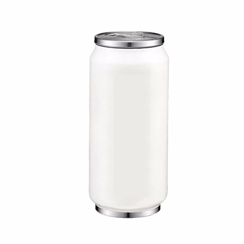 17oz Insulated Flip top Can-Shaped Water Bottle