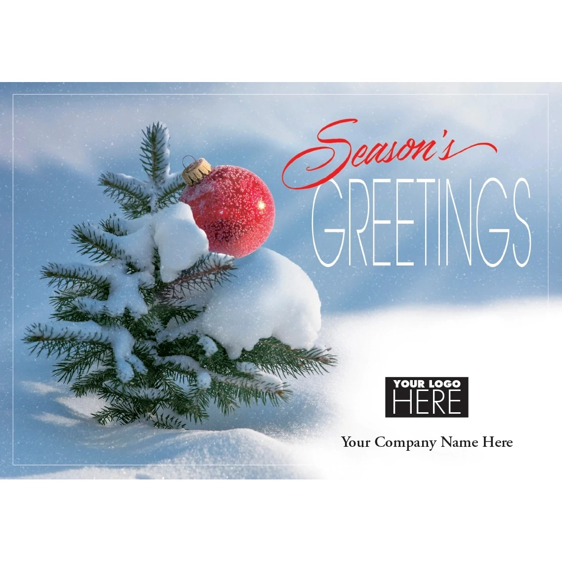 Mighty Green Tree Holiday Logo Cards 1