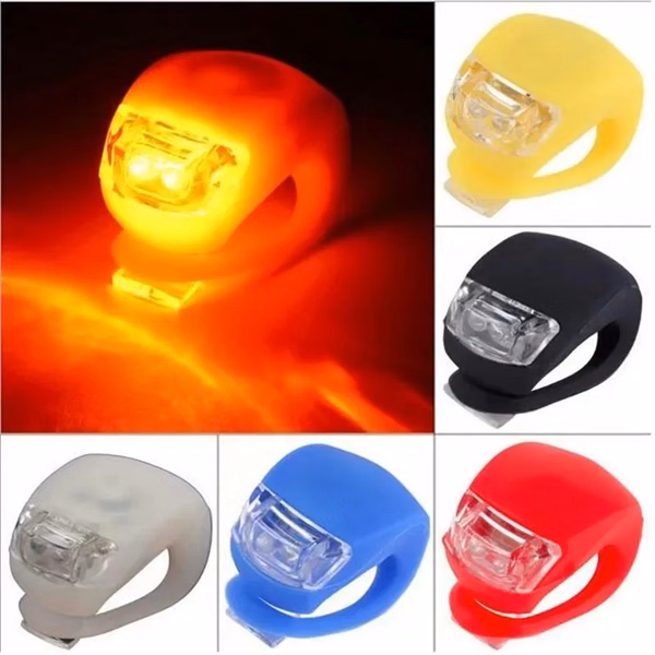 Silicone LED Bike Light Clip