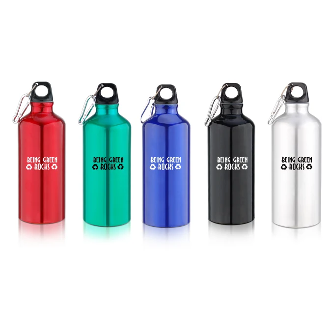 22 oz. Aluminum Bottle - BPA Free, custom water bottle with logo imprint 1