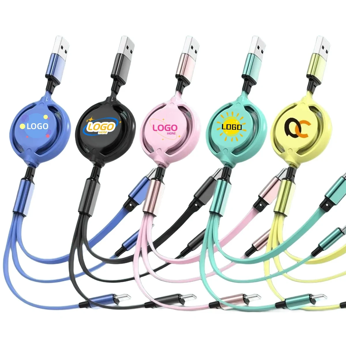 3 In 1 Telesscopic Date Cable Line Fast Charge 1