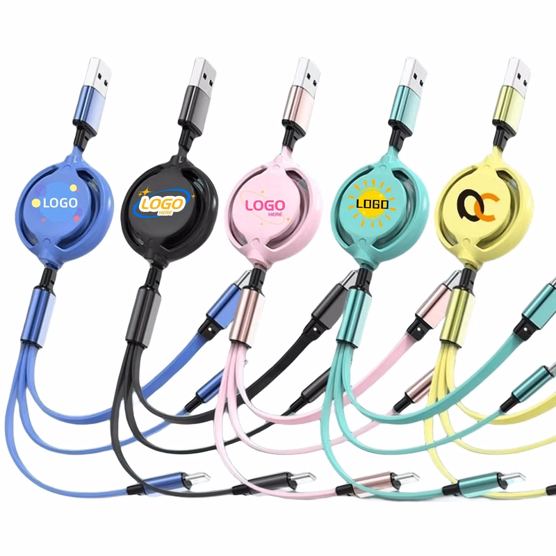3 In 1 Telesscopic Date Cable Line Fast Charge