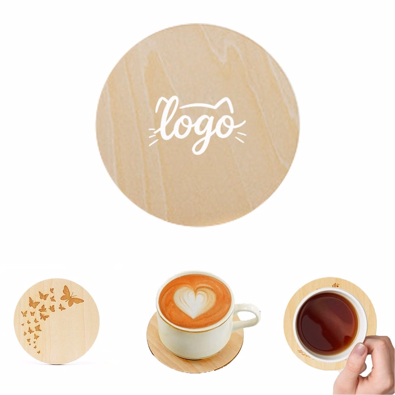 Eco-Friendly Wooden Coasters for Modern Tables
