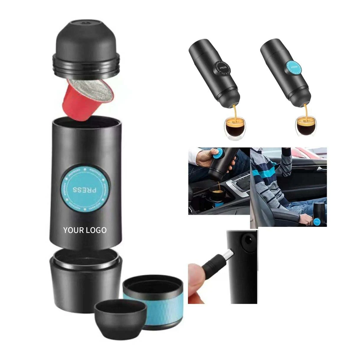 One Touch Espresso Maker for Travel 1