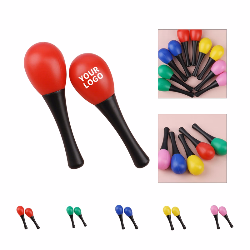Plastic Egg Shaker 5.12" x 1.57"