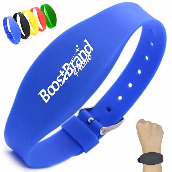 Custom RFID Silicone Wristband with Embedded Chip — Secure Event Management Solution