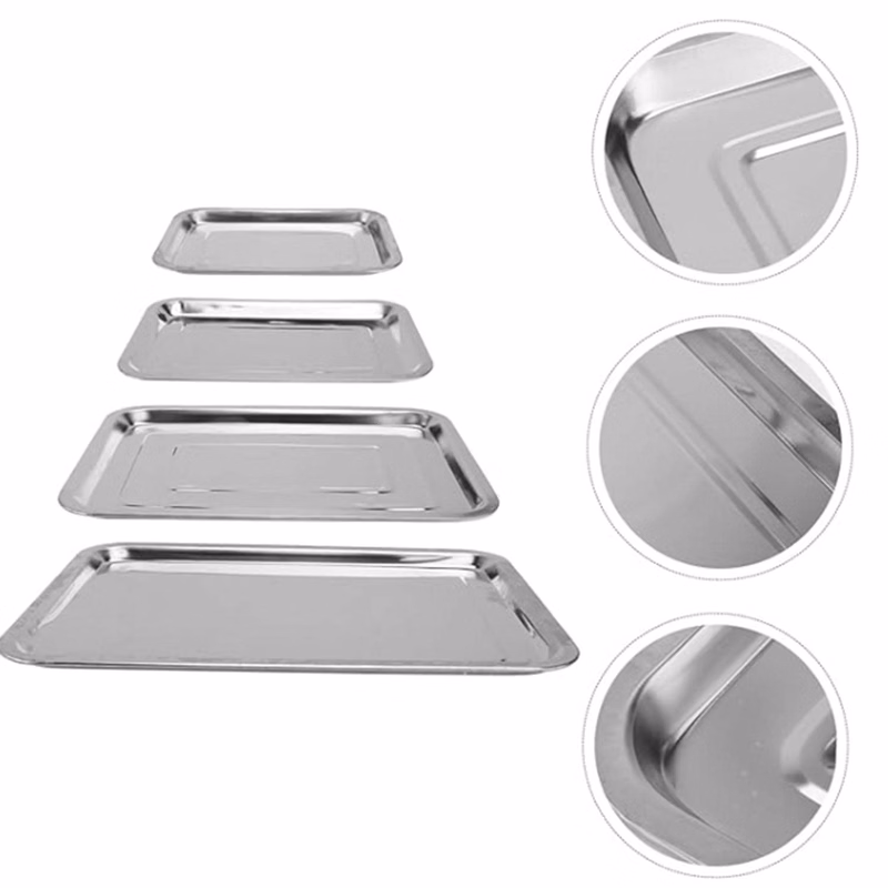 Stainless Steel Square Tray