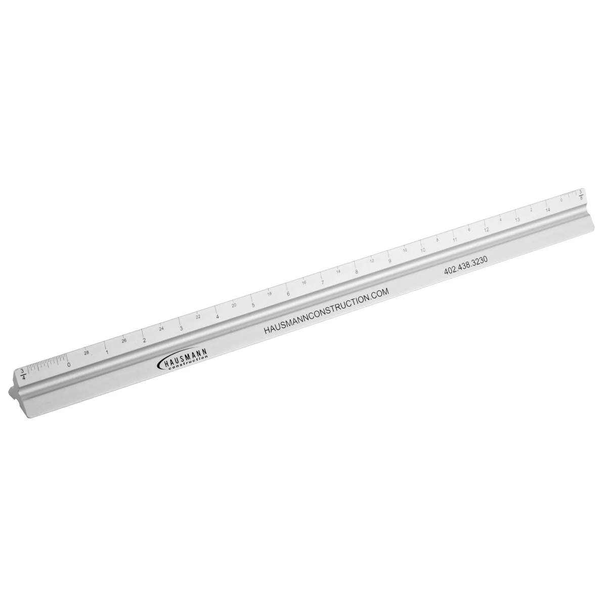 12" Architect Solid Scale - Aluminum 1