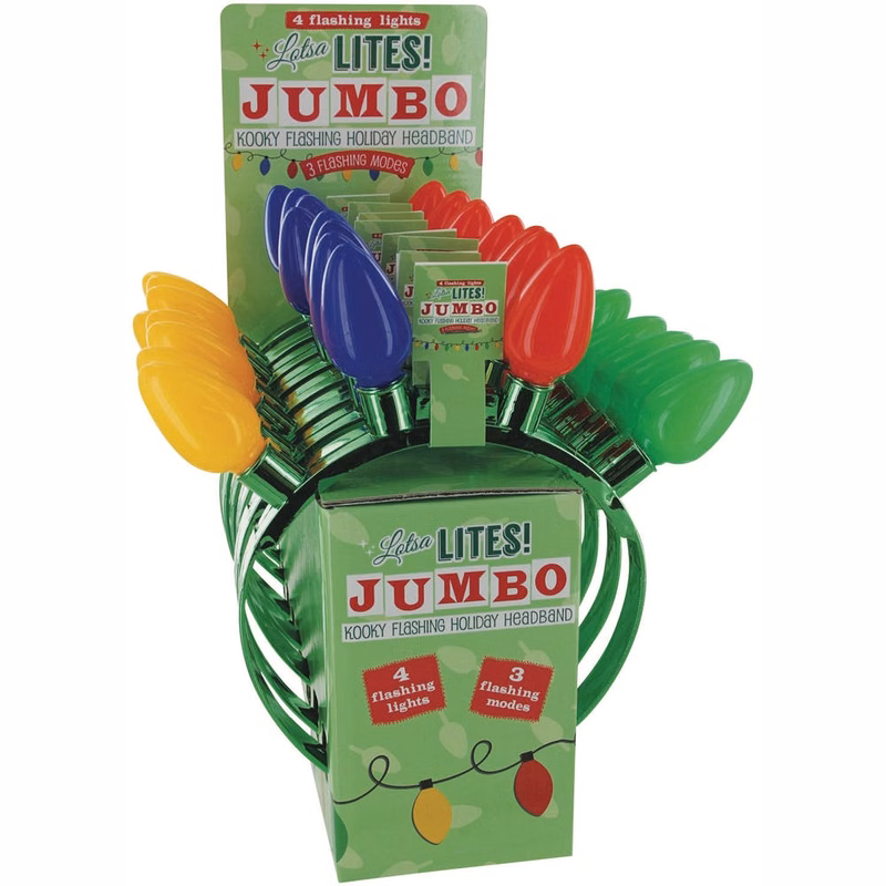 Christmas Jumbo Light Headbands