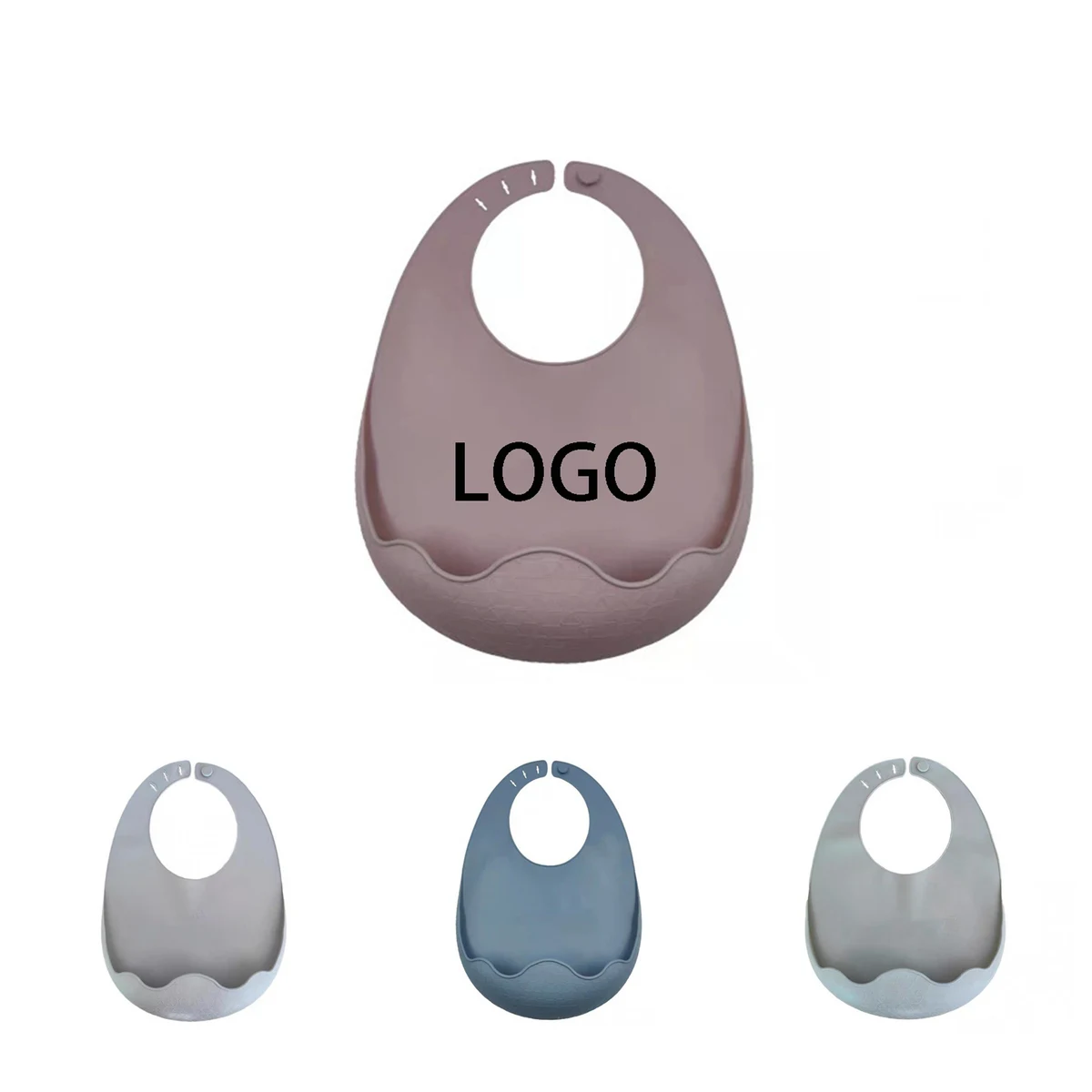 Baby Silicone Waterproof Bibs 1