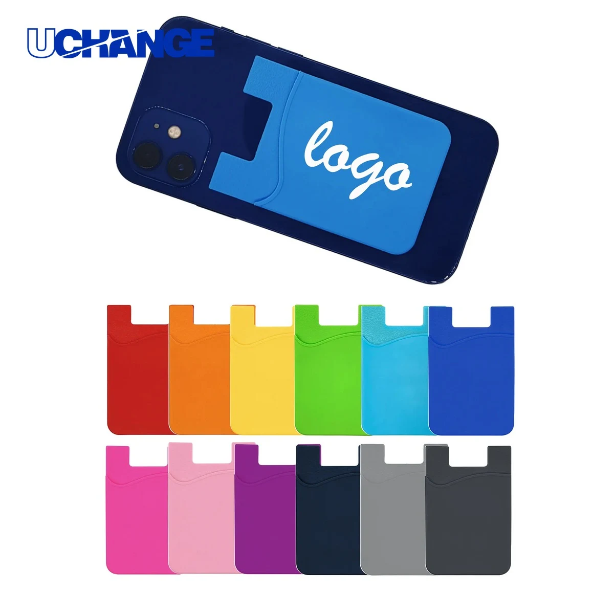 Silicone Tape Adhesive Phone ID Card Sticker 1