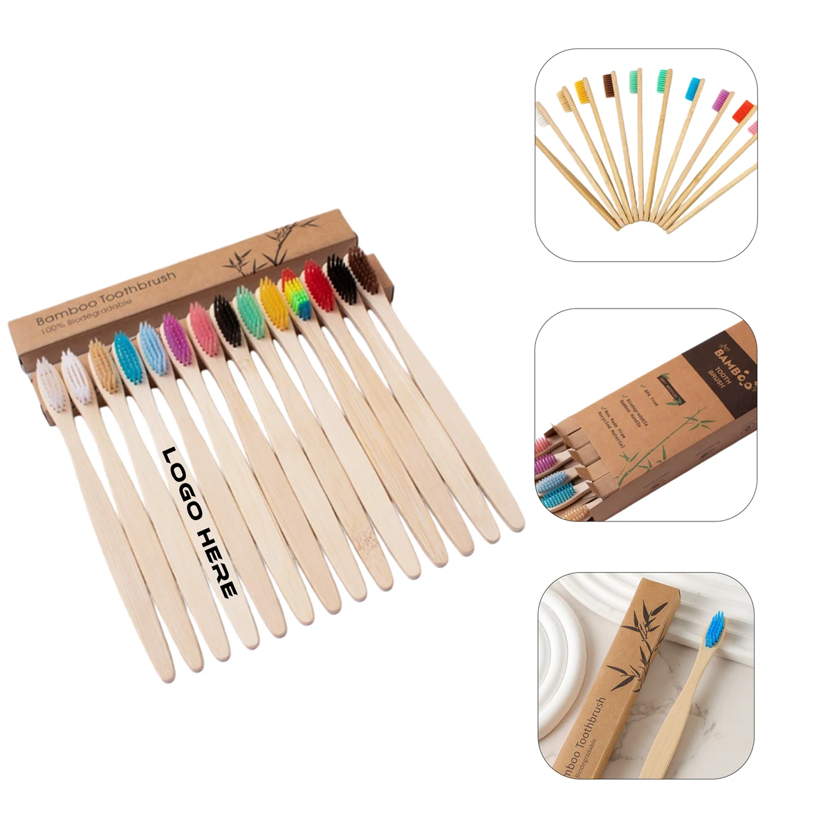 Bamboo Toothbrush With Case 1