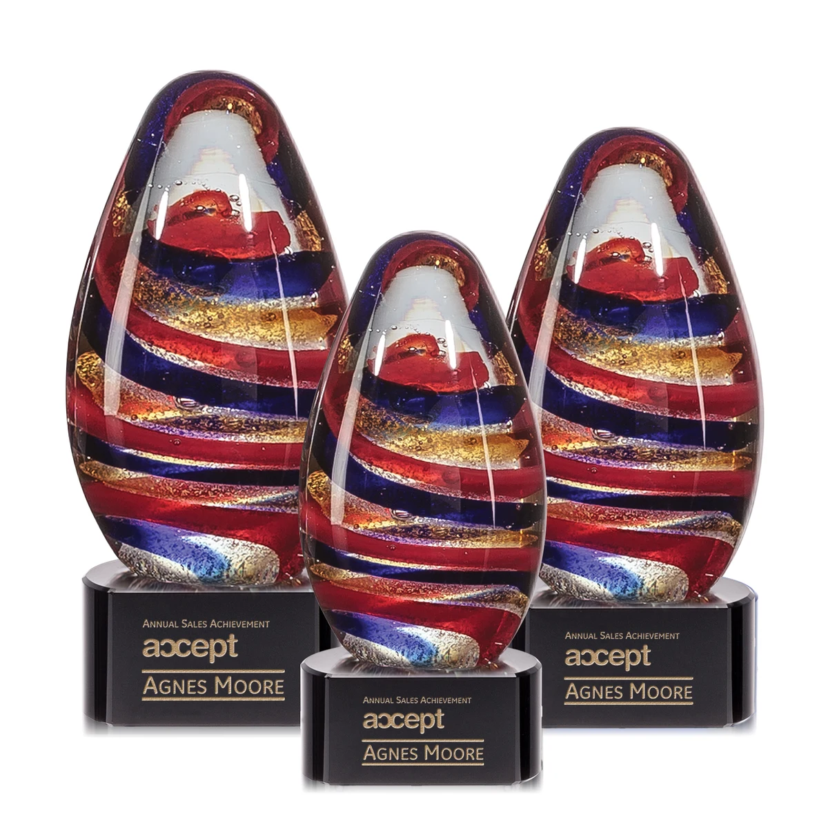 Zenith Award on Paragon Base - Black 1