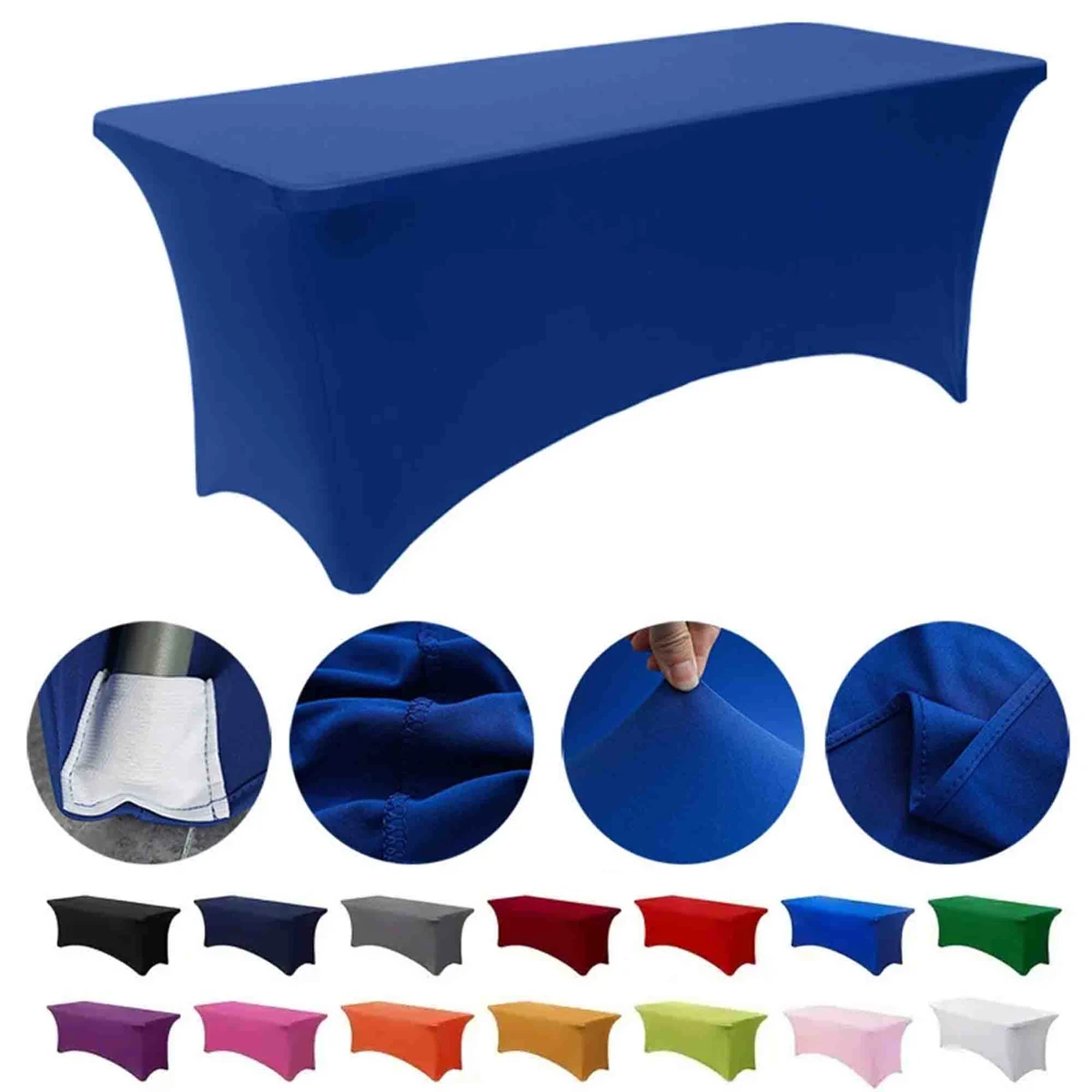 Indoor Outdoor Stretch Event Table Cloth 1
