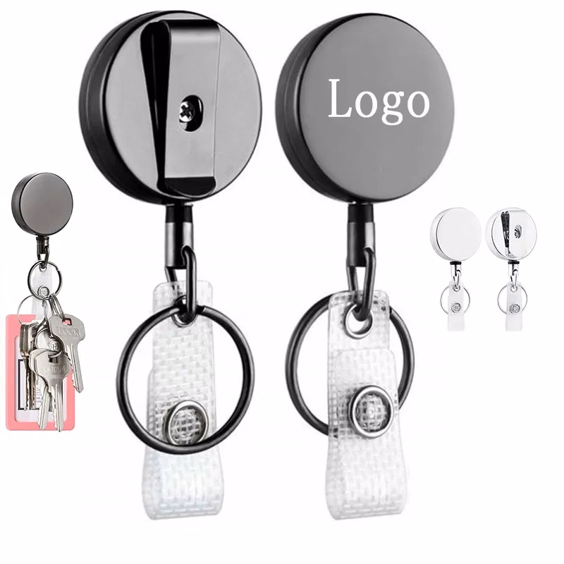 Retractable Metal Badge Holder
