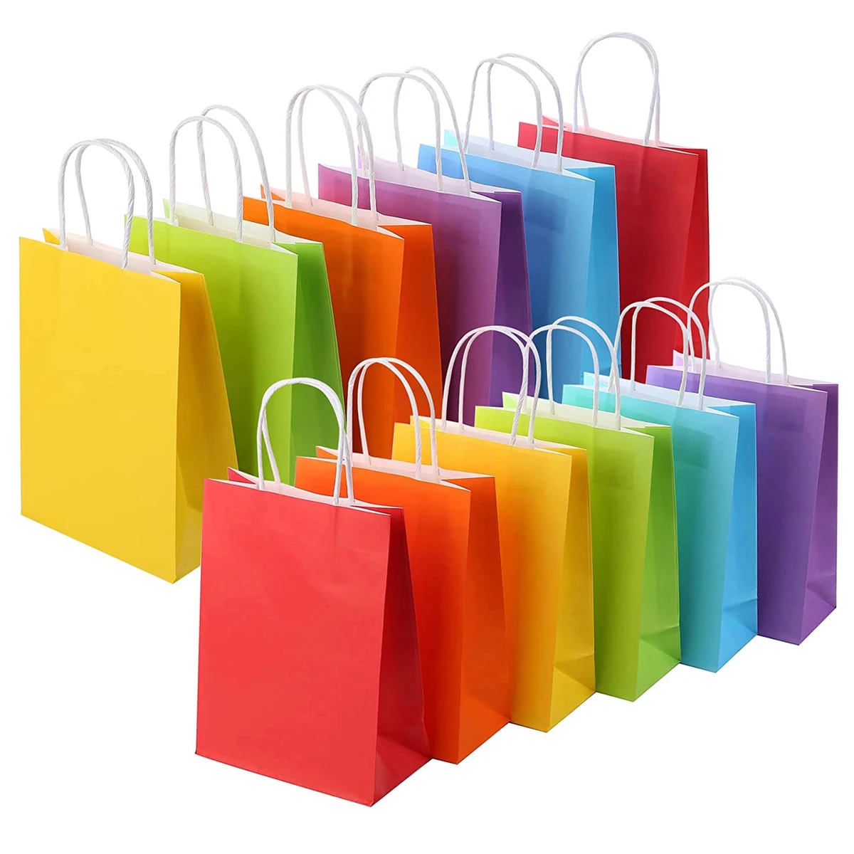 Full Color Kraft Party Portable Gift Bags 1
