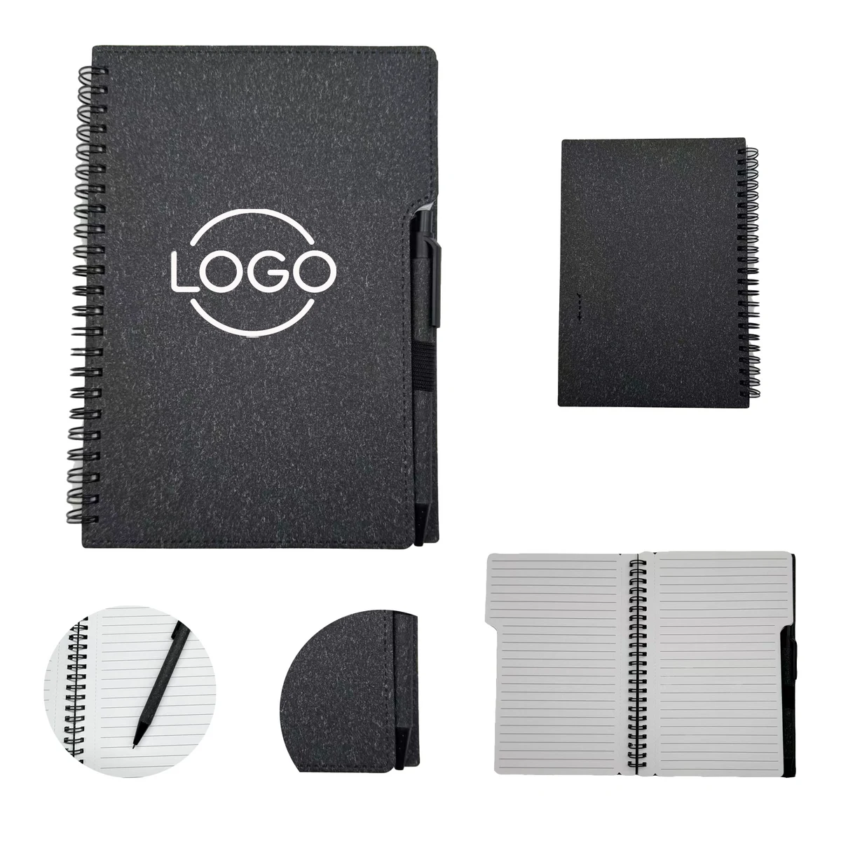 MOQ100 Cliffview Notebook Set With Pen 1