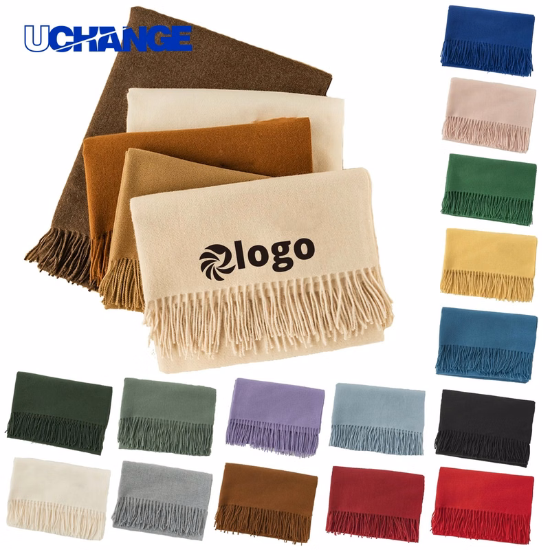 Faux Cashmere Shawl Scarf