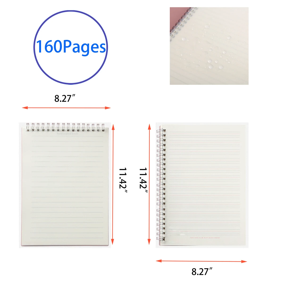 A5 Lateral Flip or Open Upwards Notebook 1