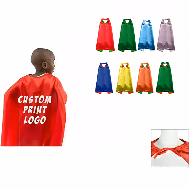 Younth Kid's Hero Cape MOQ 50PCS